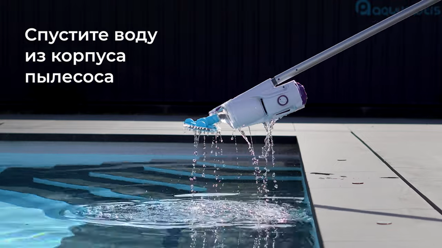 Ручной пылесос для бассейна на аккумуляторе Kokido Telsa 30 25179 фото