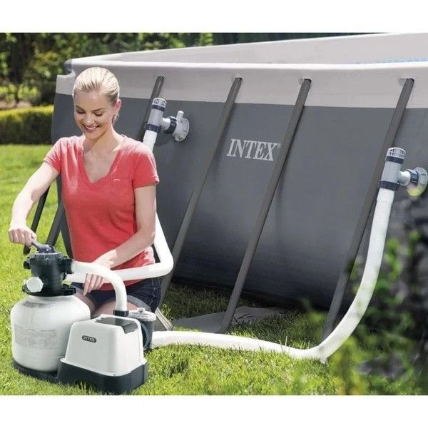 Фільтраційна установка для басейну Intex 26656 SX2100 Plus (7.9 м3/год, D305) 41922 фото