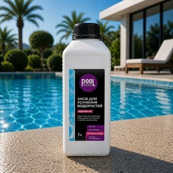 Альгіцид 1 л PoolMan AC Проти водоростей і зелені Альгекс AC-1 фото