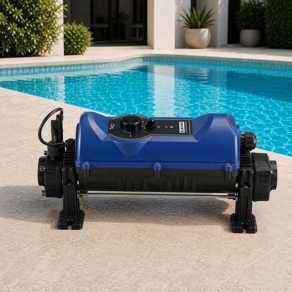 Електронагрівач для басейну Elecro Flowline 2 Titan 6 кВт 380 В 23131 фото