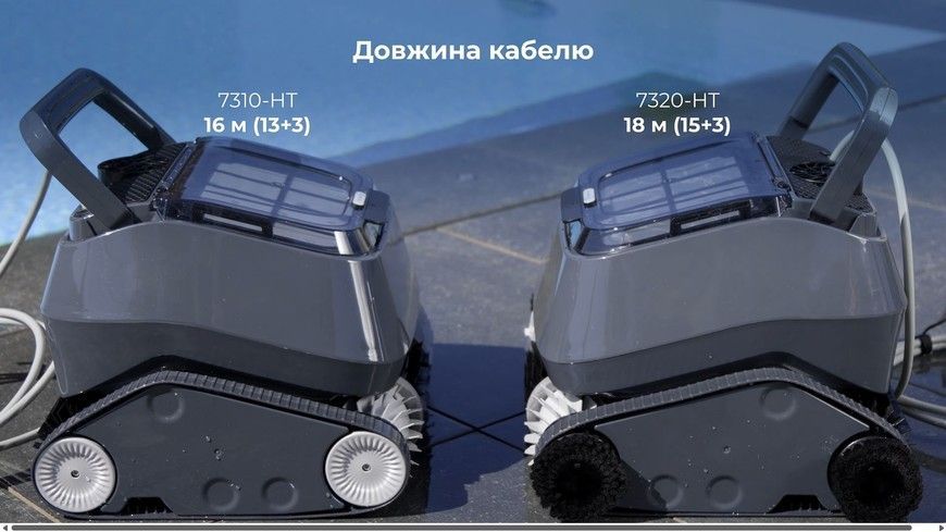 Робот-пылесоc для бассейна Aquaviva 7320-HT Black Pearl 34163 фото